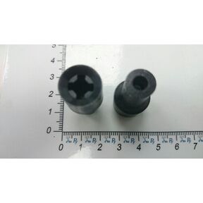 Модель: X | Длина 34mm | Ширина 16x11mm | Отверстие под вал 5mm | Крестообразное соединение 10x10mm