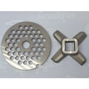 Комплект мясорубки CAMRY нож и решётка #5/4,5