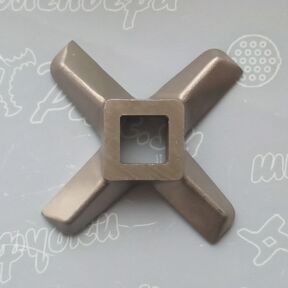 1. Нож мясорубки HAUSMARK #8 - квадрат 10x10mm / Китай