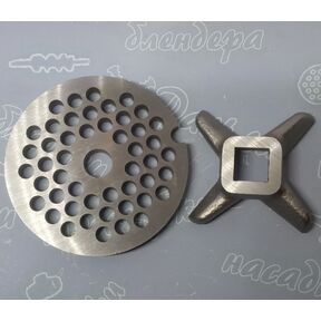 Комплект мясорубки BRAUN нож и решётка KDS / Чехия