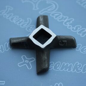 Нож мясорубки ZELMER односторонний NR5 - квадрат 9x9mm