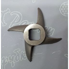 Нож мясорубки STOLLAR саблевидный #5 - квадрат 9x9mm