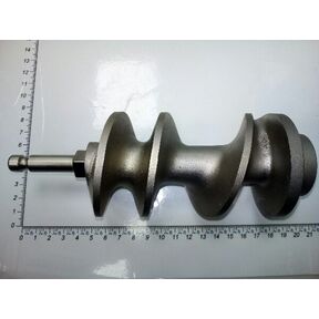 Шнек мясорубки FAMA TG, TS 22, квадрат  под нож 13мм