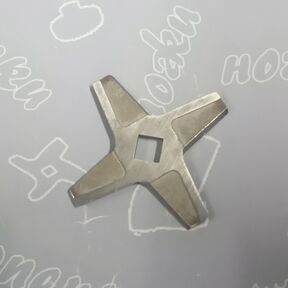 Нож мясорубки Oursson #8 двусторонний  - квадрат 8x8mm