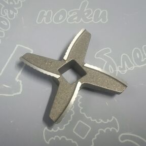 Нож зубчатый мясорубки VITEK #8 - квадрат 10x10mm