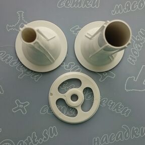 Модель: HV8 (ME610, ME625, ME626,, ME630, ME640, ME645, ME665, ME740), HV10 (мод. ME850) | Под решётку диаметром 62mm | На выходе отверстие для сосисок 10mm, колбасок 19mm