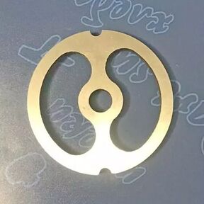 Решётка мясорубки #5/00 - ячейка 14x38mm