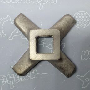 1. Нож мясорубки KENWOOD #8 - квадрат 10x10mm / Китай